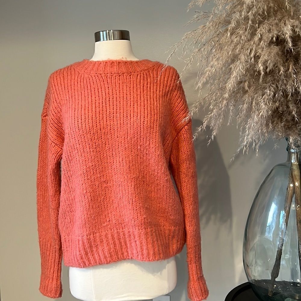 Sanctuary Crew Neck Knit Sweater